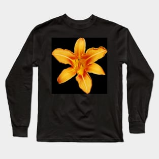 Orange Lily Long Sleeve T-Shirt